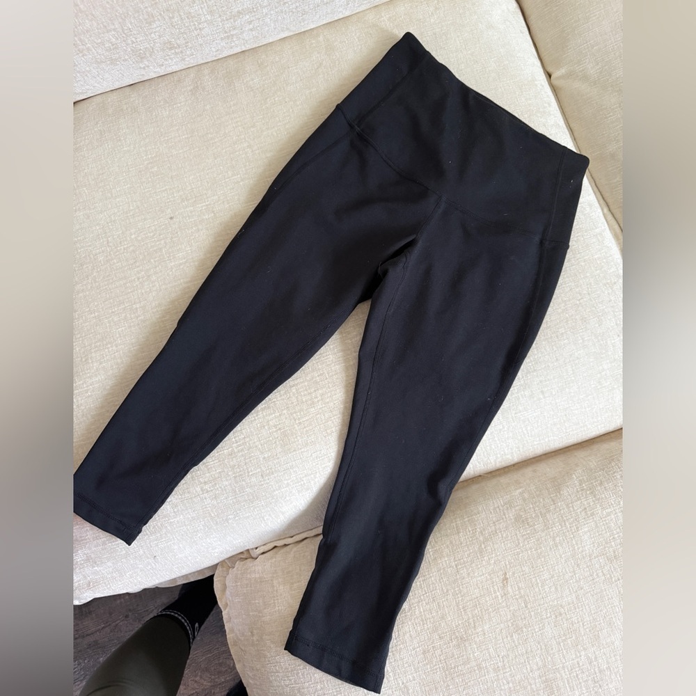 Cropped Zella Black Leggings